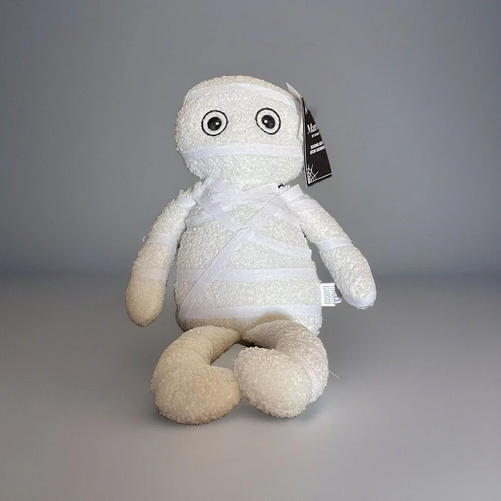 New Martha Stewart 2024 Halloween - ghost, mummy,‎ mushroom Plush Decor